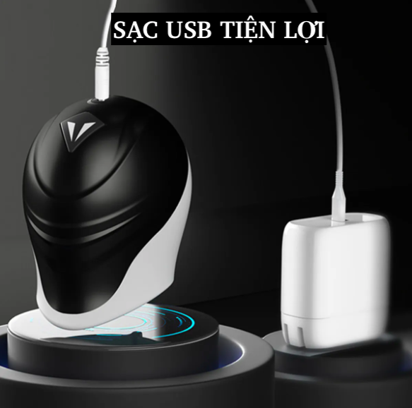 Máy massage đầu dương vật Toyschool Iron Man âm đạo giả đa năng